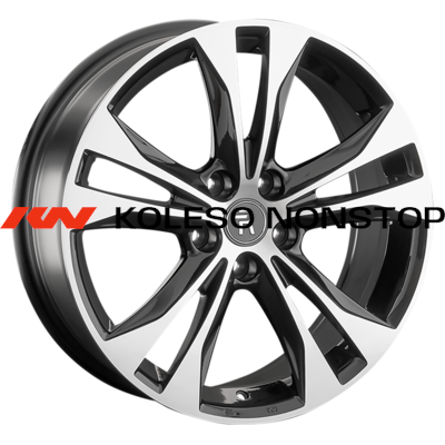 Replay 7,5x18/5x114,3 ET37,5 D70,6 FD199 BKF (конус, C570)