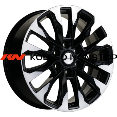 Khomen Wheels 8x20/6x139,7 ET35 D78,1 KHW2010 (Nissan Patrol) Black-FP