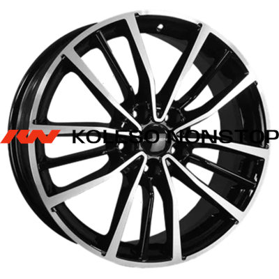 Khomen Wheels 7x18/5x114,3 ET37 D66,5 KHW1812 (Dargo/Jolion) Black-FP