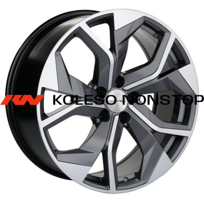 Khomen Wheels 8,5x20/5x112 ET20 D66,5 KHW2006 (Q8) Gray-FP