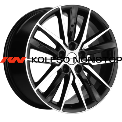 Khomen Wheels 8x18/5x114,3 ET46 D67,1 KHW1807 (Hyundai i40) Black-FP