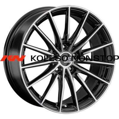 LS FlowForming 8x18/5x112 ET40 D66,6 RC63 BKF (конус)