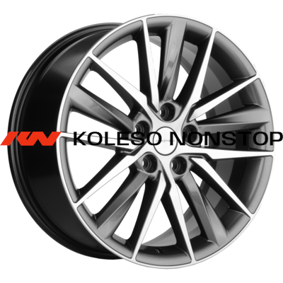 Khomen Wheels 8x18/5x114,3 ET45 D60,1 KHW1807 (Geely Atlas/Atlas Pro/Lifan Myway) Gray-FP