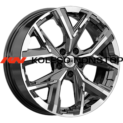 K&K 6,5x18/5x112 ET33 D57,1 Айона (КС1169) Алмаз черный