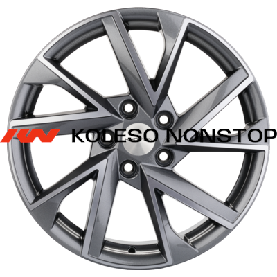 Khomen Wheels 7x17/5x114,3 ET48,5 D67,1 KHW1714 (Sportage) Gray-FP