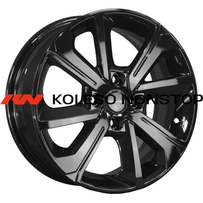 Khomen Wheels 6x15/4x100 ET46 D54,1 KHW1501 (Rio/Solaris) Black