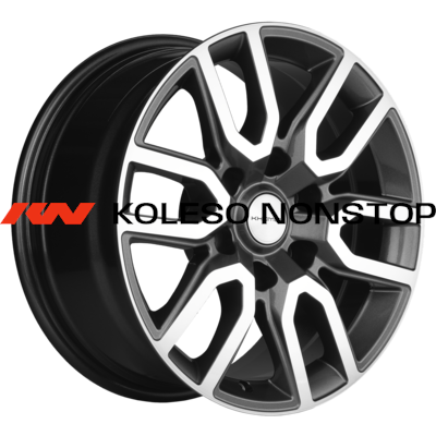Khomen Wheels 8x17/6x139,7 ET46 D67,1 KHW1723 (Pajero) Gray-FP