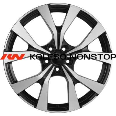 Khomen Wheels 7x19/5x114,3 ET51 D67,1 KHW1906 (Kia Sportage) Black-FP