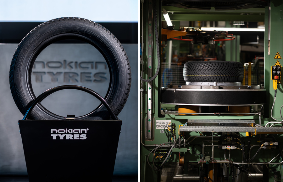 С конвейера румынского завода Nokian Tyres сошла миллионная шина С конвейера румынского завода Nokian Tyres сошла миллионная шина