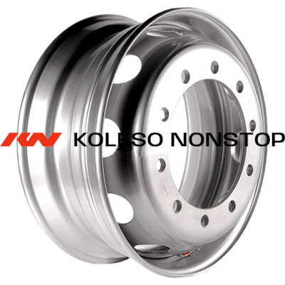 Asterro 9x22,5/10x335 ET159 D281 M22 Space Grey (YF29PLUS) (16 мм) КАМАЗ, МАЗ, Mercedes, Scania, MAN, Volvo