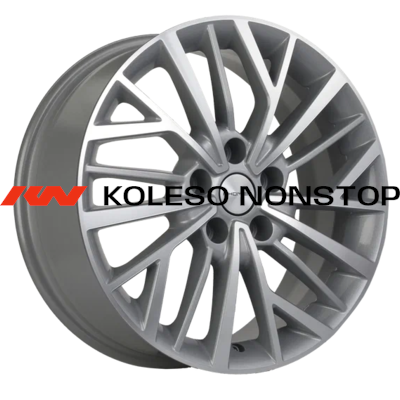 Khomen Wheels 7x17/5x114,3 ET45 D67,1 KHW1717 (CX-5/i40/X-Trail) F-Silver-FP