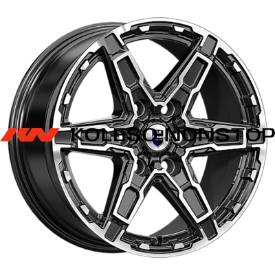 K&K 8x18/6x139,7 ET35 D67,1 Дистрикт (КС1159) Алмаз черный