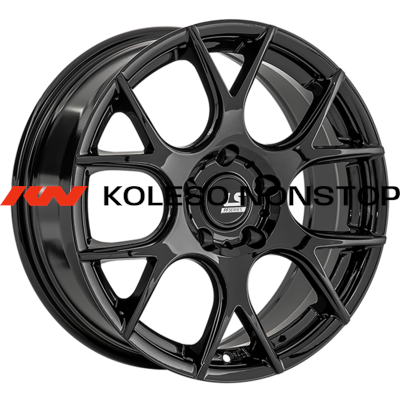 LS FlowForming 7,5x17/4x100 ET40 D60,1 RC07 BK (конус)