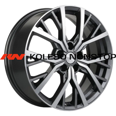 Khomen Wheels 7x18/5x114,3 ET48,5 D67,1 KHW1806 (Sportage) Gray-FP