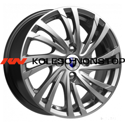 K&K 6x15/4x108 ET38 D67,1 Мейола (КС643) Дарк платинум