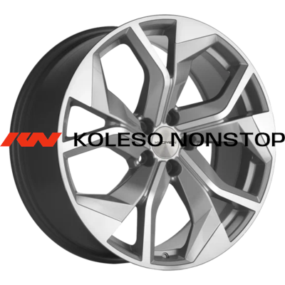 Khomen Wheels 8,5x20/5x114,3 ET30 D60,1 KHW2006 (RX) Brilliant Silver-FP