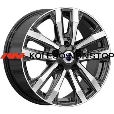 K&K 8x18/5x130 ET43 D84,1 Мичиган (КС1107) Алмаз черный