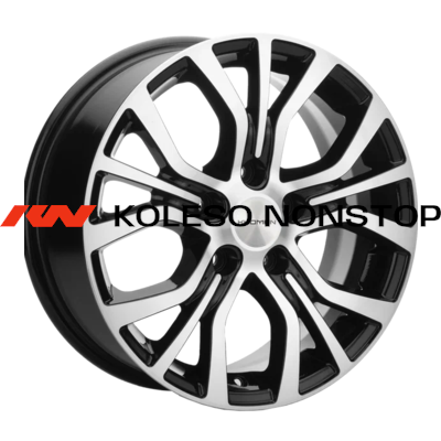 Khomen Wheels 6,5x16/5x120 ET51 D65,1 KHW1608 (Multivan) Black-FP