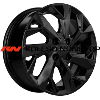 Khomen Wheels 6x15/4x100 ET50 D60,1 KHW1508 (Vesta) Black