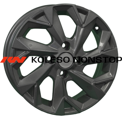 Khomen Wheels 5,5x14/4x98 ET35 D58,5 KHW1402 (Vaz/Datsun) Gray