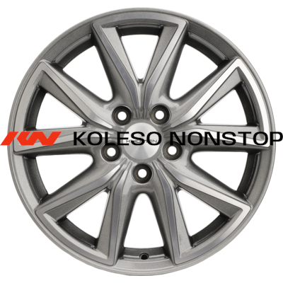 Khomen Wheels 7x17/5x114,3 ET45 D60,1 KHW1706 (Camry) G-Silver-FP