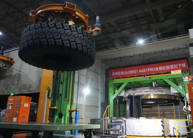 Aeolus запускает производство крупногабаритных спецшин AG01 в новом типоразмере