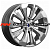 K&K 7x17/5x108 ET50 D63,35 Авиор (КС936) Дарк платинум брайт