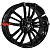 Khomen Wheels 7x18/5x114,3 ET45 D60,1 KHW1812 (Changan/Geely/Lexus/Suzuki/Toyota) Black