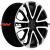 Khomen Wheels 7,5x18/6x139,7 ET46 D67,1 KHW1805 (Pajero) Black-FP
