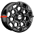 LS 8x18/6x139,7 ET36 D100,1 1364 BK (конус, Колпак+лого)