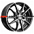 K&K 6,5x16/5x100 ET48 D56,1 Адамар-оригинал (КС886) Алмаз черный