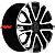 Khomen Wheels 7,5x18/6x139,7 ET42 D75,1 KHW1805 (Haval H9) Black-FP