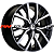 Khomen Wheels 7x18/5x108 ET45 D60,1 KHW1806 (Chery Tiggo 3/Tiggo 3 Pro) Black-FP