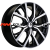 Khomen Wheels 7x18/5x108 ET45 D60,1 KHW1806 (Chery Tiggo 3/Tiggo 3 Pro) Black-FP