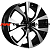 Khomen Wheels 7x19/5x114,3 ET40 D66,6 KHW1906 (Haval Dargo) Black-FP