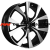 Khomen Wheels 7x19/5x114,3 ET35 D67,1 KHW1906 (JAC JS6) Black-FP
