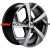 Khomen Wheels 7x17/5x114,3 ET37 D66,5 KHW1712 (Jolion) Black-FP (сфера)