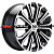 Khomen Wheels 6,5x16/5x108 ET45 D60,1 KHW1610 (Chery Tiggo 3/Tiggo 3 Pro) Black-FP