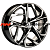 Khomen Wheels 7x17/5x114,3 ET45 D60,1 KHW1716 (Changan/Geely/Lexus/Toyota) Black-FP