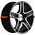 Khomen Wheels 6,5x16/5x139,7 ET40 D98,5 KHW1614 (Niva 4x4) Black-FP