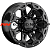 LS 9x17/5x150 ET30 D110,1 1346 BK (конус, Колпак+лого)