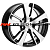 Khomen Wheels 7x17/5x108 ET50 D63,35 KHW1704 (Ford C-Max) Black-FP