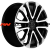 Khomen Wheels 7,5x18/6x139,7 ET30 D108,1 KHW1805 (Foton G7) Black-FP