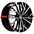 Khomen Wheels 7x17/5x108 ET50 D63,35 KHW1717 (Ford C-Max) Black-FP