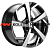 Khomen Wheels 7x17/5x110 ET45 D67,1 KHW1712 (DFM580) Black-FP