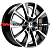 Khomen Wheels 7x18/5x108 ET40 D60,1 KHW1802 (Chery Tiggo) Black-FP