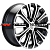 Khomen Wheels 6,5x16/5x114,3 ET47 D66,1 KHW1610 (Fluence) Black-FP