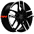 Khomen Wheels 6,5x17/5x114,3 ET45 D54,1 KHW1708 (Geely Coolray) Black-FP