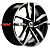 Khomen Wheels 6,5x16/5x108 ET45 D60,1 KHW1612 (Tiggo 3) Black-FP