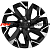 Khomen Wheels 6x15/4x100 ET39 D56,6 KHW1508 (Cobalt) Black-FP